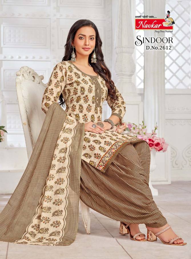 Sindoor Vol 26 By Navkar Cotton Printed Kurti With Bottom Dupatta Wholesale Shop In Surat
